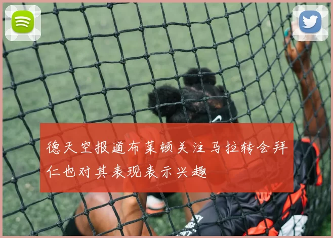 德天空报道布莱顿关注马拉转会拜仁也对其表现表示兴趣