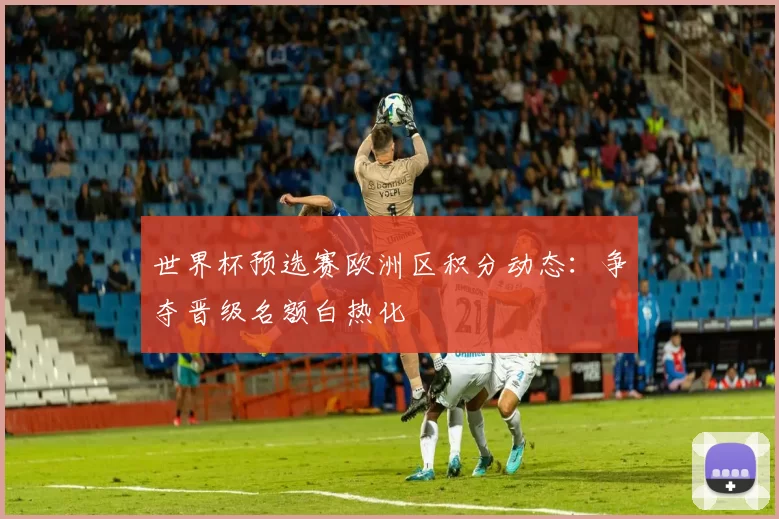 世界杯预选赛欧洲区积分动态:争夺晋级名额白热化